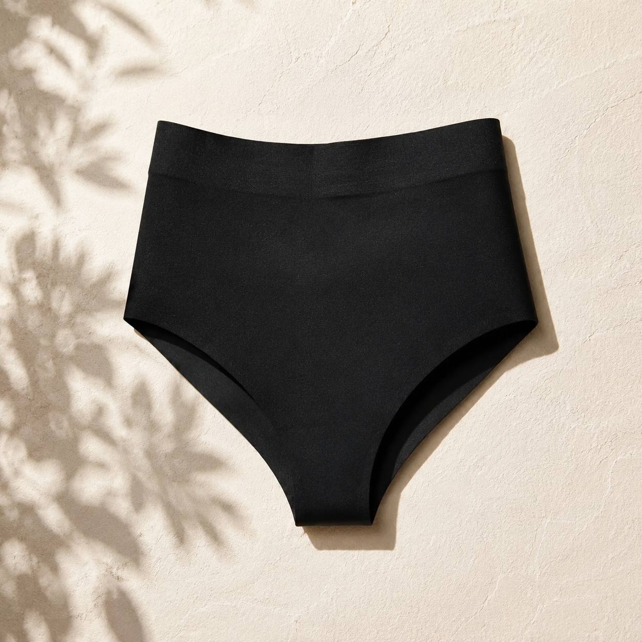 شورت گنی زنانه اسمارا مدل Soft-Shaping Formslip، بدون درز، مشکی،