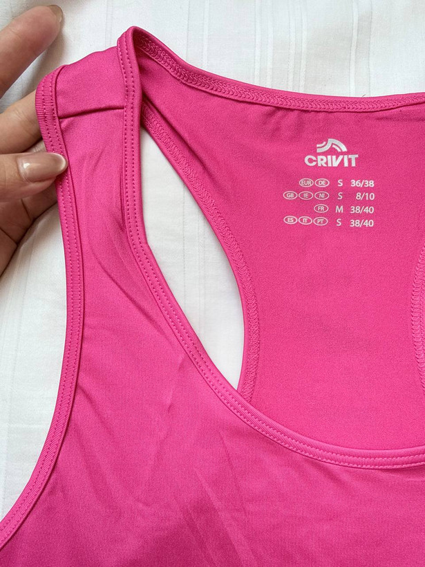 تاپ ورزشی زنانه کریویت CRIVIT | تاپ رکابی ورزشی زنانه