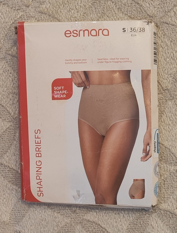شورت گنی زنانه اسمارا مدل. Soft-Shaping String ، بدون درز، کرمی،