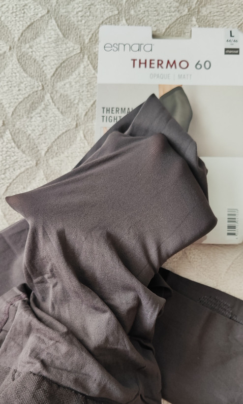 جورابشلواری حرارتی زنانه اسمارا Esmara | Thermo 60 ذغالی
