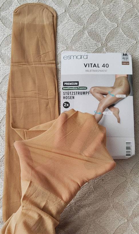 جورابشلواری نازک زنانه اسمارا Esmara | Soft & Seamless رنگ پوست ۲ عددی