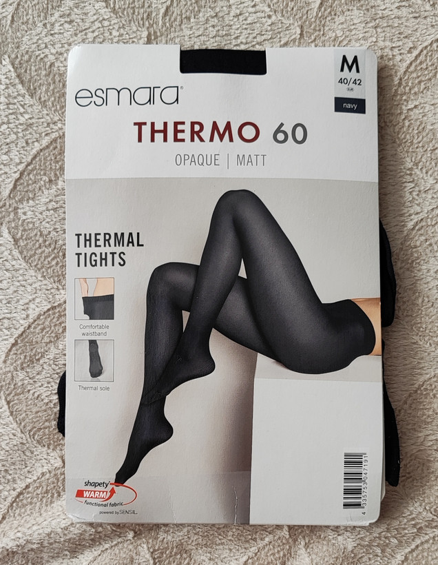 جورابشلواری حرارتی زنانه اسمارا Esmara | Thermo 60 سرمهای