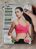 نیمتنه ورزشی زنانه کریویت CRIVIT | ساپورت سبک و پددار صورتی